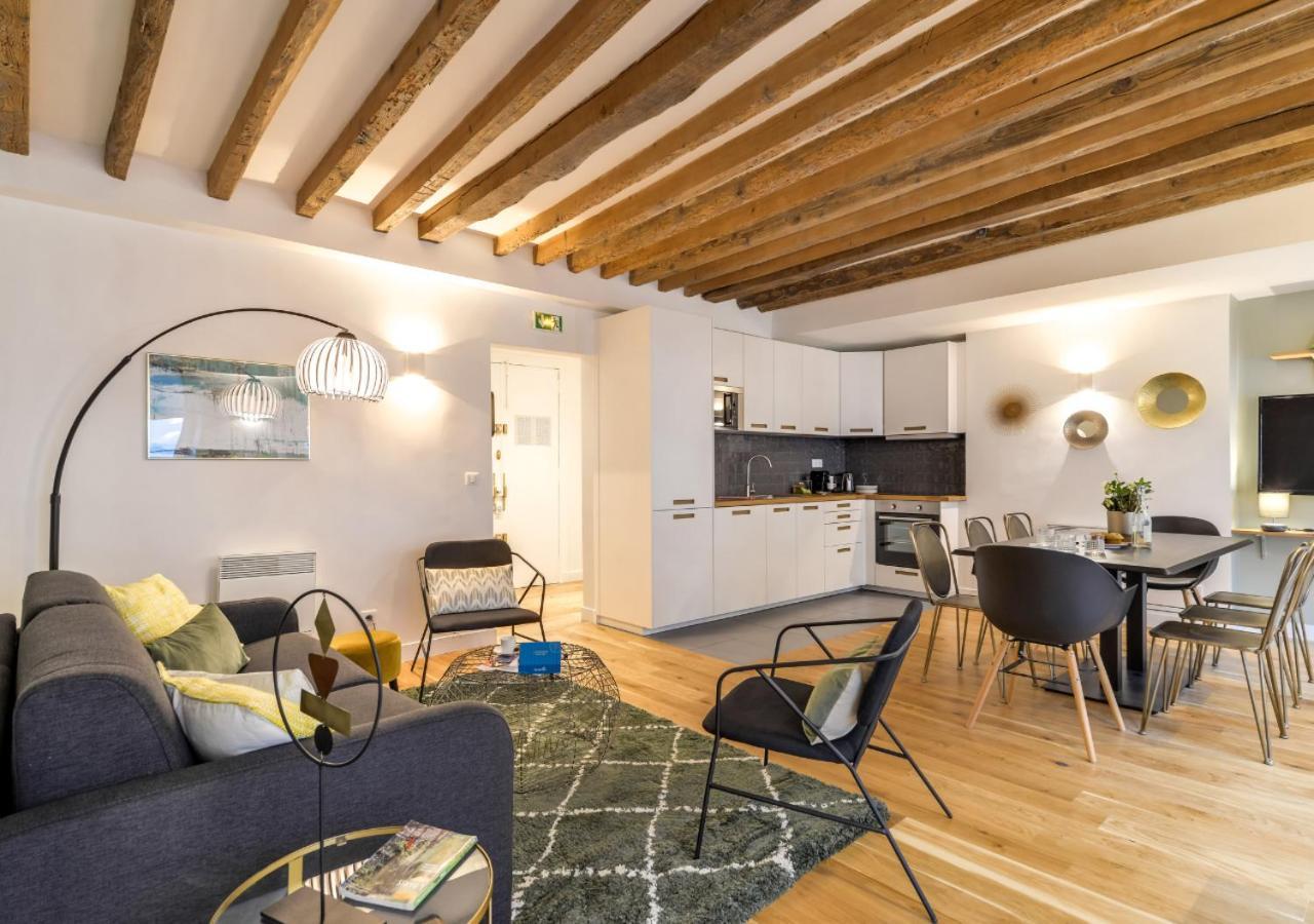 78 négyzetméteres, 3 hálószobás Apartman 1 fürdőszobával 8. - Champs Elysées területén Párizs Kültér fotó